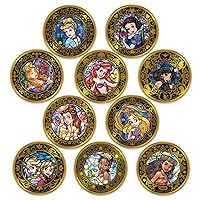 Tenyo Disney Gold Badge Disney Princess (Set of 10)