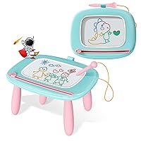 Kikidex Toddler Toys for 1 2 3 Years Old, Sturdy Magnetic Doodle Scribbler Board, Entertainment Toys for Kids, Reusable and no Mess, Educational Learning Toys Gifts for Birthday Christmas