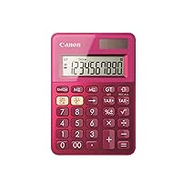 Canon LS-100K Calculator (Pink) - 10-Digit Display with Tax Function