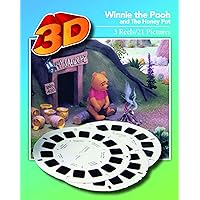 Winnie The Pooh and The Honey Tree - Sculpted Art -ViewMaer - 3 Reels 21 3D Images