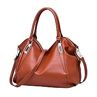 Large Handbags for Women PU Leather Shoulder Crossbody Hobo Bag Ladies Tote Bag Satchel Bag with Adjustable Strap