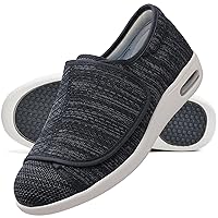 Slip-on Trainers Extra Wide Fit Trainers for Men Slip On Arch Support Road Running Shoes Lightweight Athletic Sneakers for Gym Fitness Jogging Walking