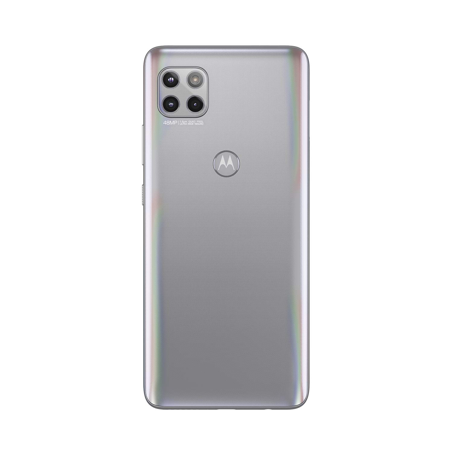 Motorola One 5G Ace | 2021 | 2-Day battery | Unlocked | Made for US by Motorola | 6/128GB | 48MP Camera | Hazy Silver