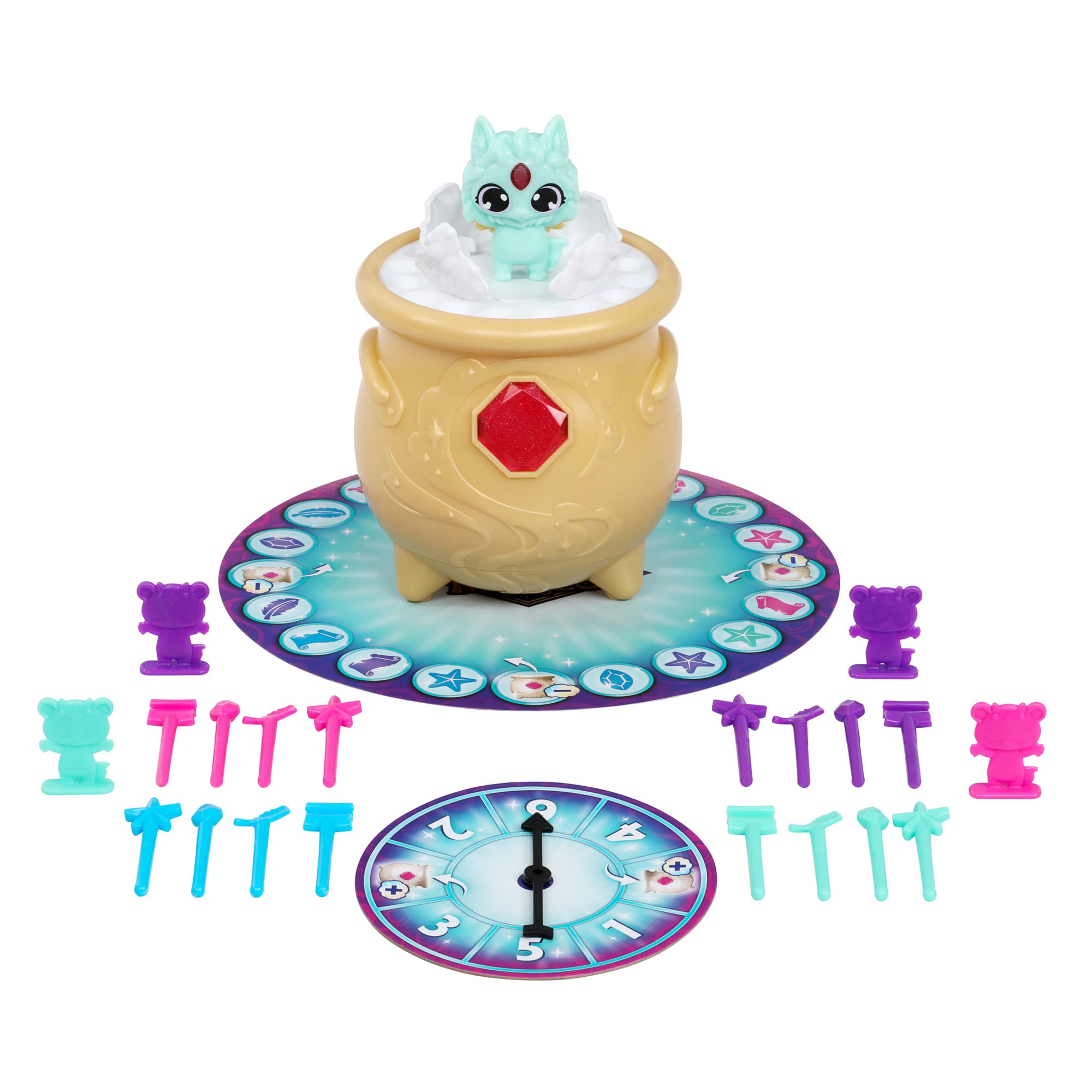 Moose games Magic Mixies Potion Game, Place The Magic Ingredients Into The Cauldron and Make The Mixie Pop Up to Win