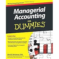 Managerial Accounting For Dummies Managerial Accounting For Dummies Paperback Kindle