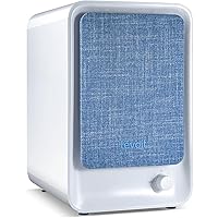 LEVOIT Air Purifiers for Bedroom Home, Freshener Filter Small Room for Smoke, Allergies, Pet Dander, Pollen, Odor, Dust Remover, Ozone Free, Quiet, Desktop, Office, Table Top, LV-H126, Blue