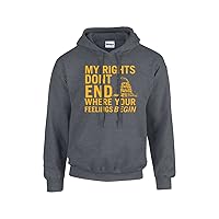 Trenz Shirt Company Rights Don't End Where Feelings Begin 2Nd Amendment Hoody