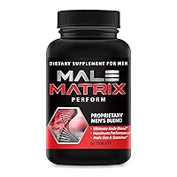 Male Matrix- Enlargement Pills for Men- Amplify Male Size- Extend in Length, Engorge in Girth- Boost Up to 3 Inches in 90 Days- Stamina Multiplier- 60 Tablets