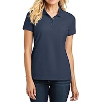 Women's Short Sleeves Core Classic Pique Polo T-Shirt Everyday Wear