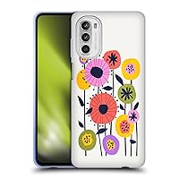 Head Case Designs Officially Licensed Ayeyokp Minimal Flower Market Plants and Flowers Soft Gel Case Compatible with Motorola Moto G52