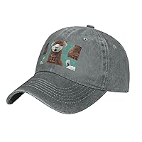 Alpaca Llama Print Cotton Outdoor Baseball Cap Unisex Style Dad Hat for Adjustable Headwear Sports Hat