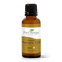 USDA Certified Organic Turmeric CO2 Essential Oil 30 mL (1 oz) 100% Pure, Undiluted, Natural Aromatherapy