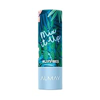 Almay Lip Vibes, Mix it Up, 0.14 Ounce, lipstick topper