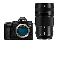 Panasonic LUMIX S5II Mirrorless Camera (DC-S5M2BODY) with LUMIX S PRO 70-200mm F4 Telephoto Lens (S-R70200)