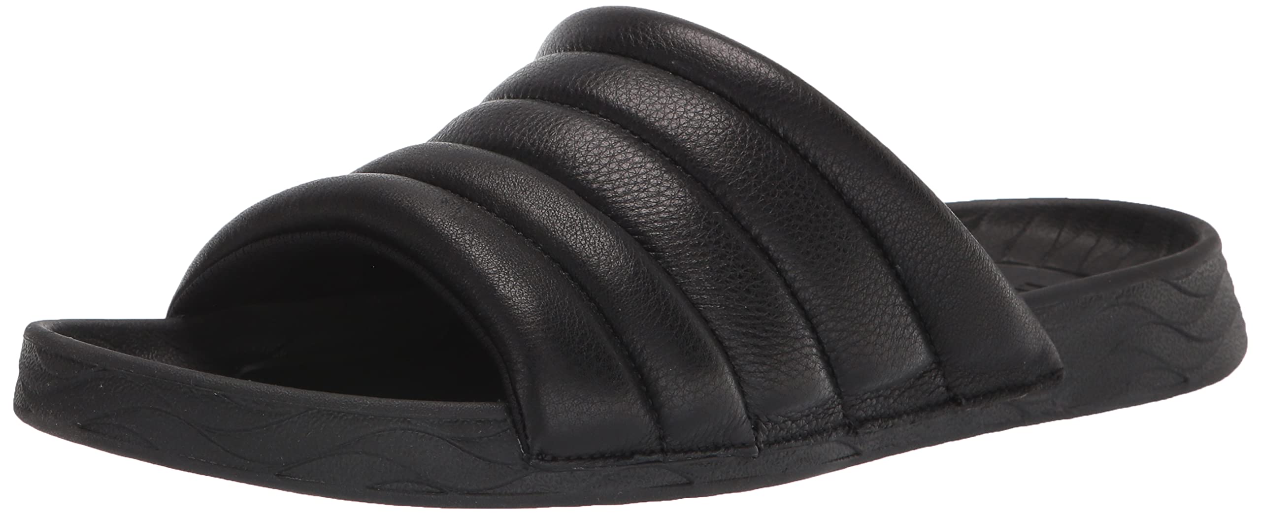 Kenneth Cole New York Men's Nova Quilted Leather Slide Sandal