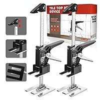 Labor Saving Arm Jack 2 Pack,15.5 Inch Multifunctional Furniture Lifter Jack，Hand Tool for Installing Cabinet and Wall Tile Height Adjusters
