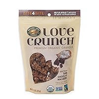 Love Crunch Organic Dark Chocolate Macaroon Granola, 11.5 Ounce (Pack of 6), Non-GMO, Fair Trade, by Nature's Path
