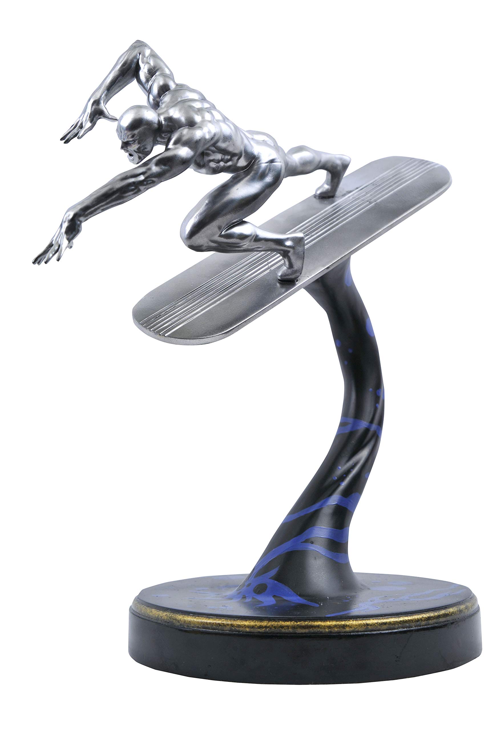 DIAMOND SELECT TOYS Marvel Premier Collection: Silver Surfer Statue, Multicolor, 12 inches