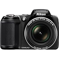 Nikon Coolpix L320 16.1MP Digital Camera with 26x Optical Zoom - Black