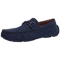 Kenneth Cole REACTION Men's Dawson Bit Driver Driving Style Loafer, Navy, 11