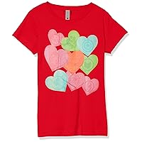 Marvel Girl's Candy Hearts T-Shirt