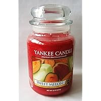 Yankee Candle Sweet Melon Large Jar Candle 22 oz