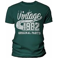 42nd Birthday Gift Shirt for Men - Vintage 1982 Original Parts - 42nd Birthday Gift