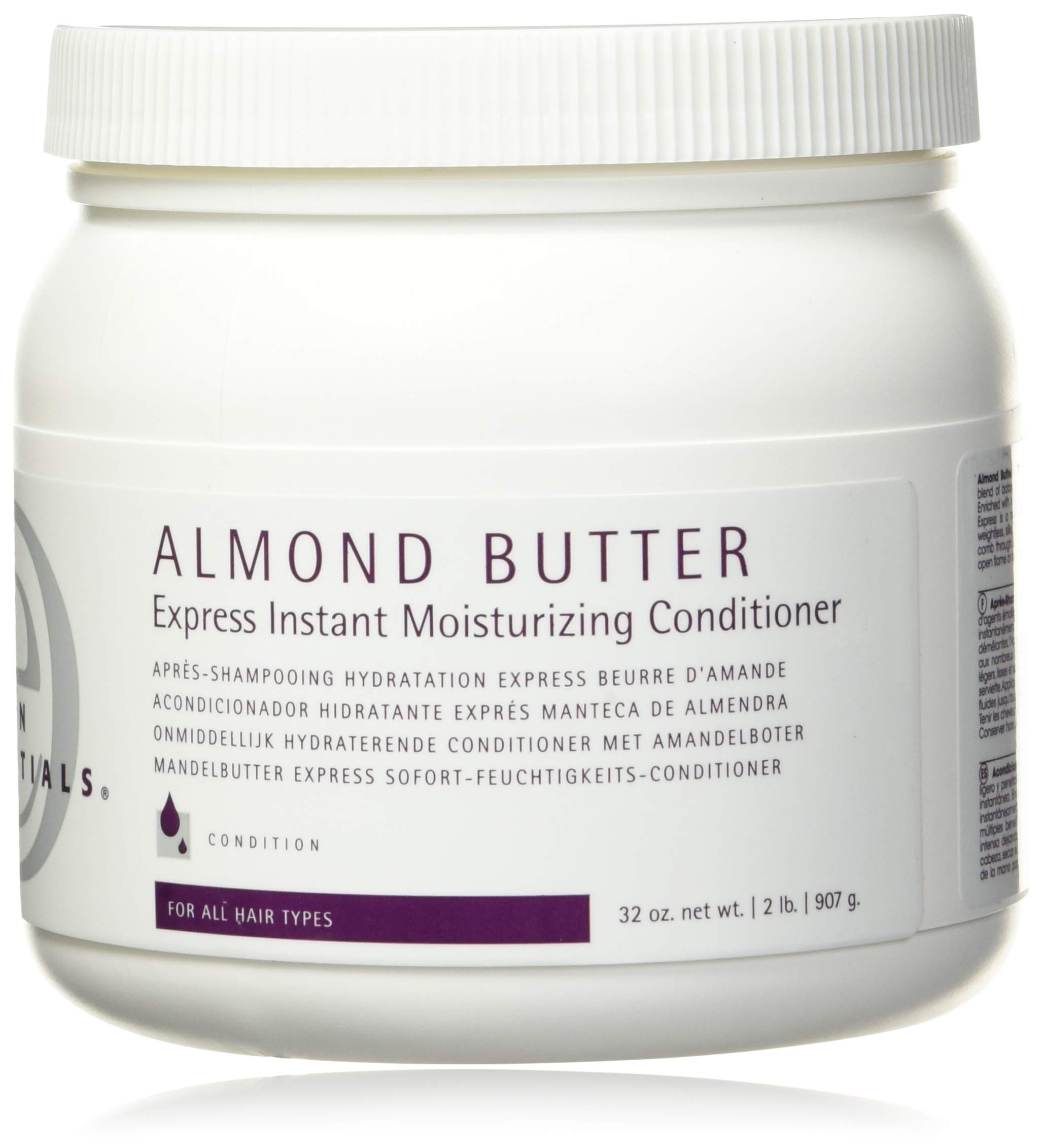 Design Essentials Almond Butter Express Instant Moisturizing Conditioner, 32 Ounces