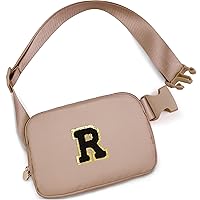 Birthday Gifts for 6 7 8 9 10 11 12 13 Year Old Girls,Belt Bag for Women Girls Fanny Pack Crossbody Bags for Kids,Fashion Waist Packs Cute Teen Trendy Stuff Travel Essentials | Brown,Black R