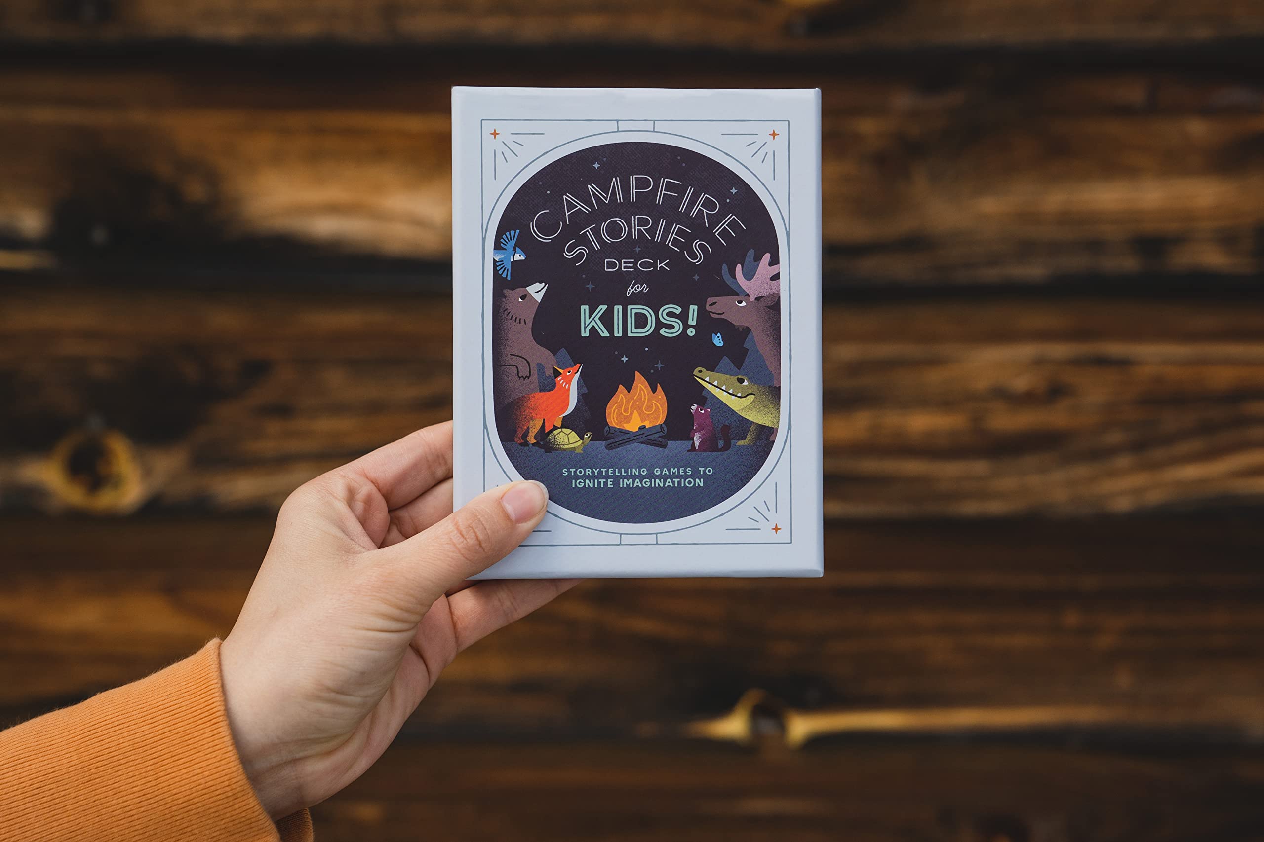 Campfire Stories Deck--For Kids!: Storytelling Games to Ignite Imagination