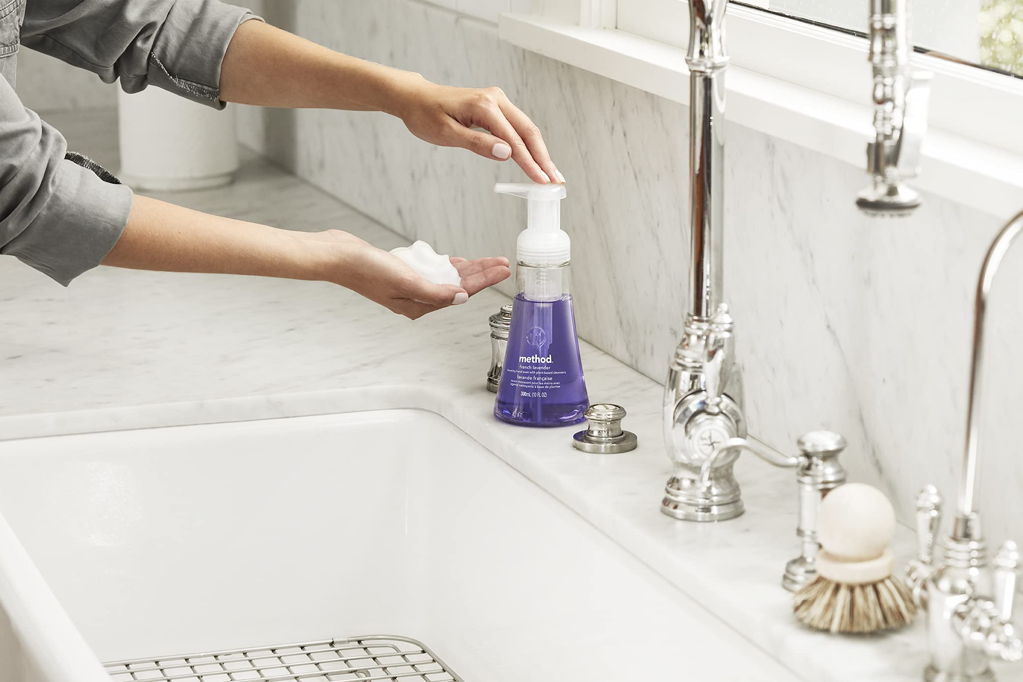 Method Foaming Hand Soap, Waterfall, Biodegradable Formula, 10 Fl Oz (Pack of 1)