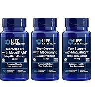 Tear Support with MaquiBright 60 mg, 30 Vegetarian Capsules-Pack-3