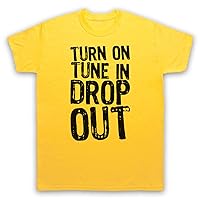 Men's Timothy Leary Turn On Tune in Drop Out T-Shirt