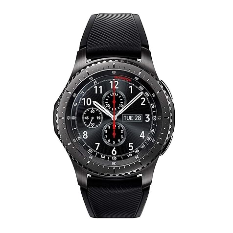 SAMSUNG GEAR S3 FRONTIER Smartwatch 46MM - Dark Gray (Renewed)