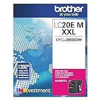 Brother LC20EM Super High Yield Magenta Ink Cartridge