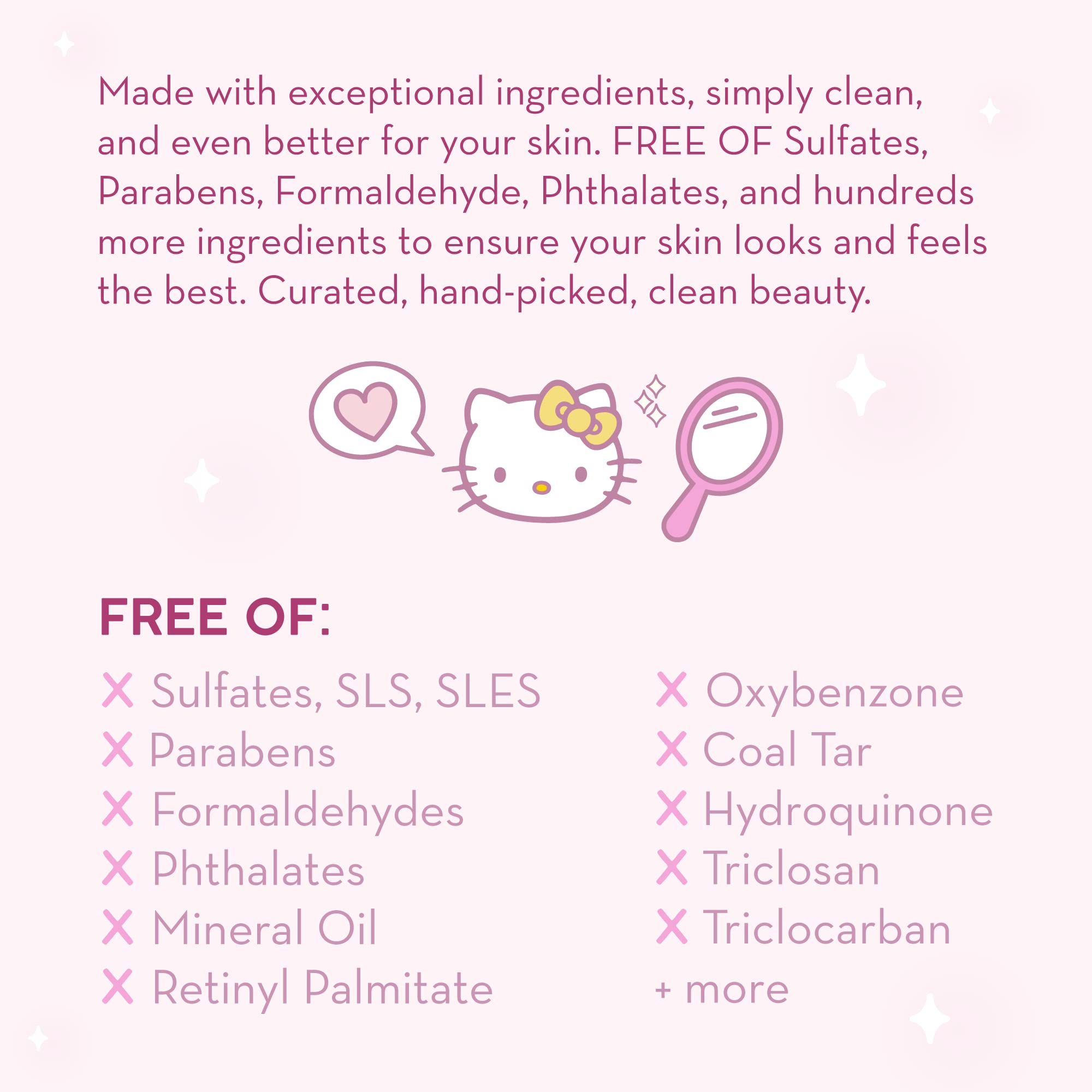 The Crème Shop x Hello Kitty Twinkle Eyes Depuffing Hydrogel Under Eye Patches 6 Pack