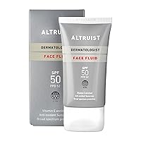 Altruist Dermatologist Sunscreen Fluid Spf50 - Superior 5-Star Uva Protection By Dr Andrew Birnie; Premium Antioxidant Face Protection - 50ml