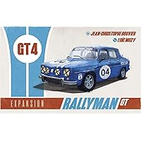 | Rallyman: GT - GT4 | Strategy Board Game Expansion | Race Cars with Dice | 1 to 6 Players | 45 Minutes | Ages 10+