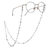 LIKGREAT Pentacle Glasses Chain for Women Mask Holder Sunglasses Chain Cords Eyewear Accessories
