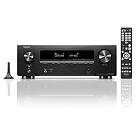 Denon AVR-X1800H 7.2 Channel AV Receiver (2023 Model) - 80W/Channel, Wireless Streaming via Built-in HEOS, WiFi, & Bluetooth, Supports Dolby Vision, HDR10+, Dynamic HDR, and Home Automation Systems Denon AVR-X1800H 7.2 Channel AV Receiver (2023 Model) - 80W/Channel, Wireless Streaming via Built-in HEOS, WiFi, & Bluetooth, Supports Dolby Vision, HDR10+, Dynamic HDR, and Home Automation Systems