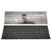 Replacement Keyboard for HP 250 G7 255 G7 15-DA 15-DB 15-DK 15-DR 15-DW 15-DU 15S-DU 15-DY 15s-DY 15s-EQ 15-EF 15s-FQ 15-GW 17-CA Home 17-by Black US Layout