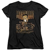 Trevco Betty Boop Rebel Rider Women's T Shirt