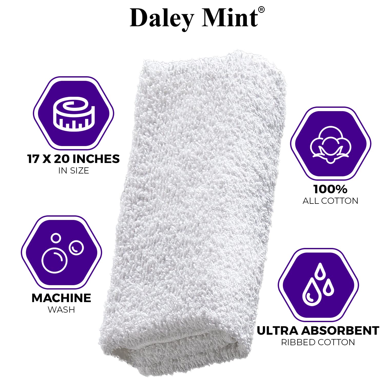 Daley Mint Towel + 409 Multi Surface Cleaners Bundle | 32oz Spray Bottle & 64oz Refill Jug | All Purpose House Cleaner for Kitchen, Bathroom, Homes