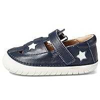 Old Soles Baby Boy's Springy Pave (Infant/Toddler) Navy/Snow EU 23 (US 7 Toddler) M