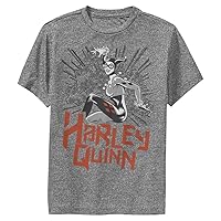 DC Comics Batman Harley Quinn Tone Boys Short Sleeve Tee Shirt