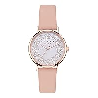 Ted Baker Phylipa Ladies Blossom Pink Leather Strap Watch (Model: BKPPHS4019I)