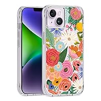 Rifle Paper Co. iPhone 14 Plus Case [Compatible with MagSafe] [10ft Drop Protection] Cute iPhone Case 6.7