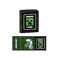Minecraft Men's Games, Black/Green, One Size