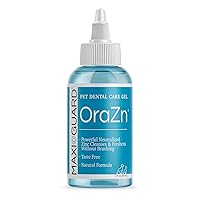 MAXIGUARD OraZn Pet Dental Care Gel for Dogs, Cats and Companian Animals (2oz), 4409-0