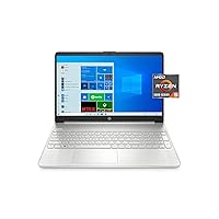 2022 HP Home and Business Laptop | 15.6'' FHD Display | AMD 6-Core Ryzen 5 5500U | AMD Radeon Graphics | 32GB DDR4 1TB NVMe SSD | USB-C | HDMI | WiFi AC | BT | HD Webcam | Silver | Windows 11 Home